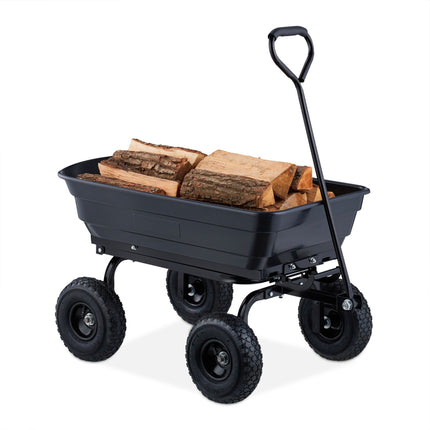 Chariot de jardin avec fonction d'inclinaison