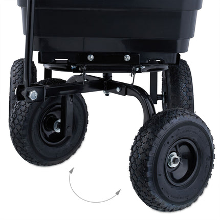Chariot de jardin avec fonction d'inclinaison