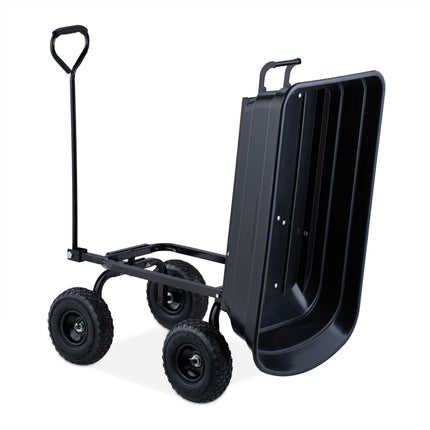 Chariot de jardin avec fonction d'inclinaison