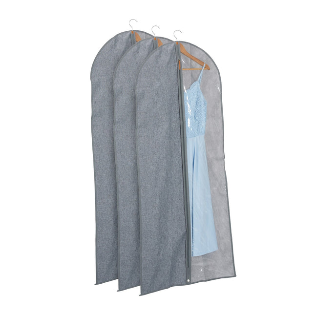 Ensemble de housses à vêtements, 135 x 58 cm, protection pour costumes et vestes