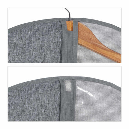 Kleiderschutzhüllen-Set, 3er-Pack, 99x58 cm, Anzug- & Jackenbezüge