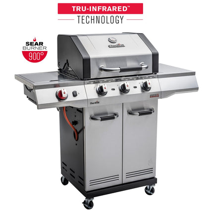 Gasgrill mit TRU-Infrared Technologie, Edelstahl