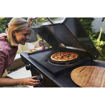 Gasbetriebene Grillplatte mit 3-in-1-System, 70x50 cm Kochfläche