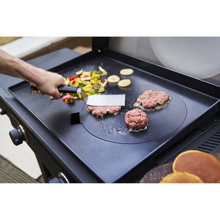 Gasbetriebene Grillplatte mit 3-in-1-System, 70x50 cm Kochfläche