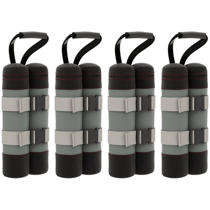 Pavillon-Sandsackgewichte – 4er-Set, Oxford-Gewebe, Grau