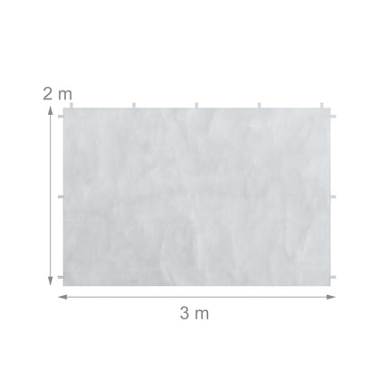 Ensemble de panneaux latéraux pour tonnelle - Résistants aux intempéries et aux déchirures