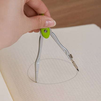 Ensemble de dessin géométrique, 10 pièces, règle et compas