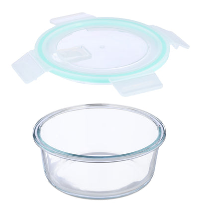 Récipients de conservation des aliments en verre avec couvercles hermétiques
