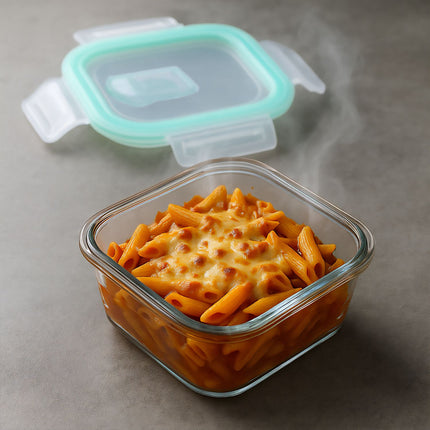 Récipients de conservation des aliments en verre avec couvercles hermétiques