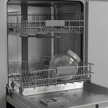 Ensemble de 5 bocaux en verre hermétiques de 650 ml pour conserver les friandises.
