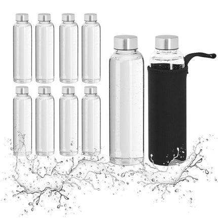 Bouteille en verre - 10 pièces