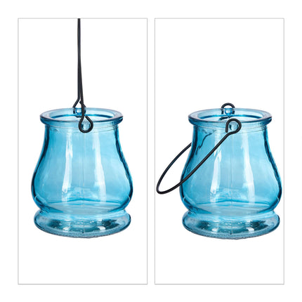 Glaswindlicht bunt 12er Set