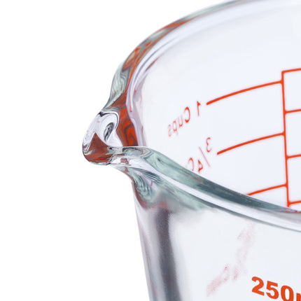 Glasmessbecher 250 ml