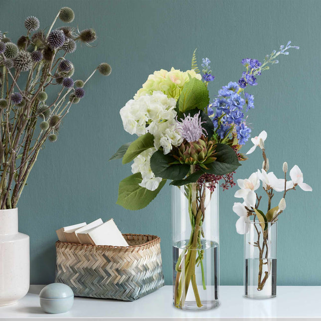 Vases en verre en 4 tailles