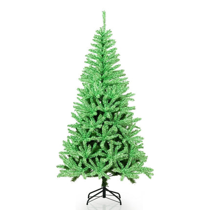 Leuchtender 180 cm künstlicher Weihnachtsbaum, zusammenklappbares Design