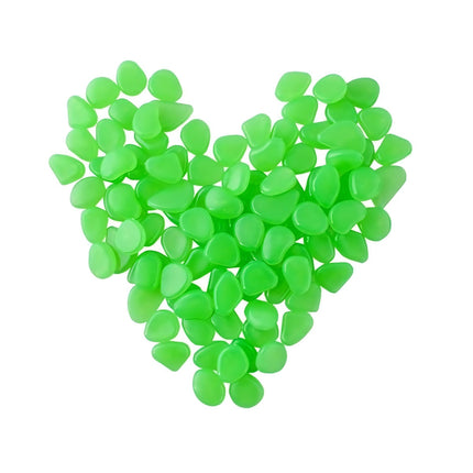 Pierres lumineuses - ensemble vert 100pcs
