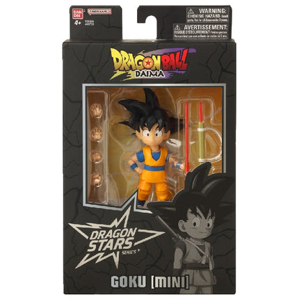 Goku Mini-Bewegungsfigur mit Zubehör, 7 cm