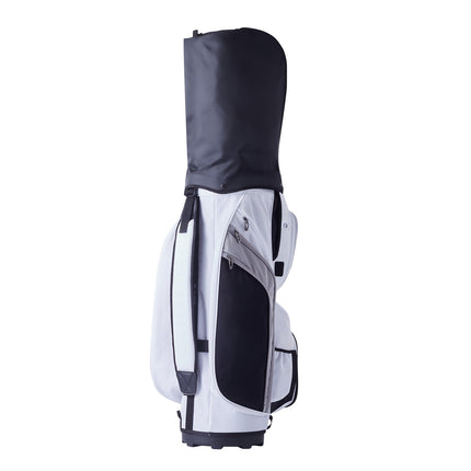 Golf Cart Bag, 14-Way Divider, 13 Pockets, White