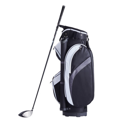Golf Cart Bag, 14-Way Divider, 7 Pockets, Waterproof