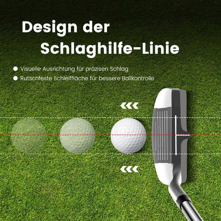 Golf-Chipper 89 cm – Edelstahlkopf, rutschfester Griff