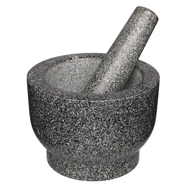Granit Mörser und Stößel Set, 10cm