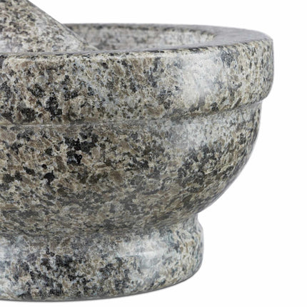 Mortier et pilon en granit 17 cm