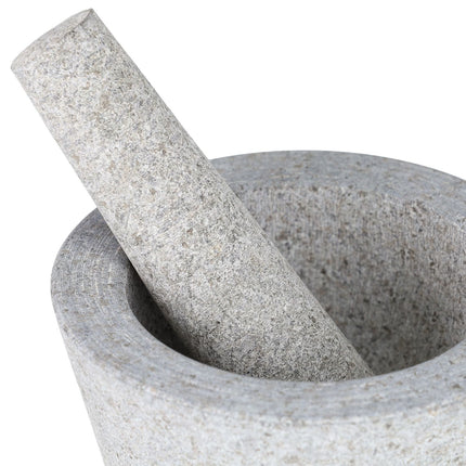 Granitmörtel mit Schlag