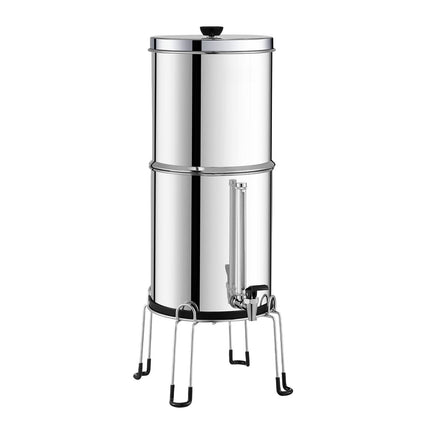 Gravity-Fed Water Filter, 2.25 Gallon Stainless Steel