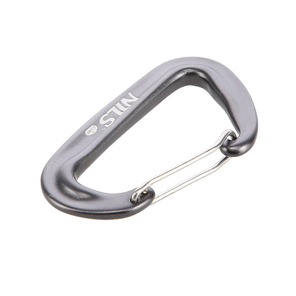 Mousqueton gris 12 KN - Léger et durable