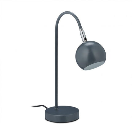 Gray desk lamp
