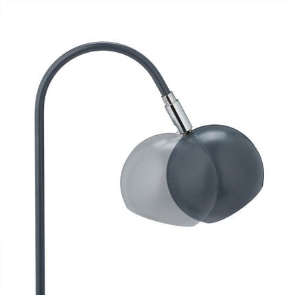 Gray desk lamp
