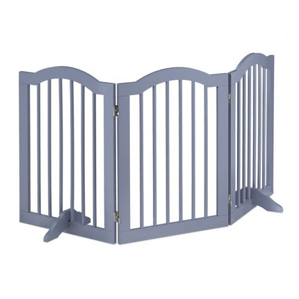 Portail de sécurité gris 70 cm