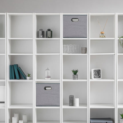 Coffret de rangement gris Lot de 2