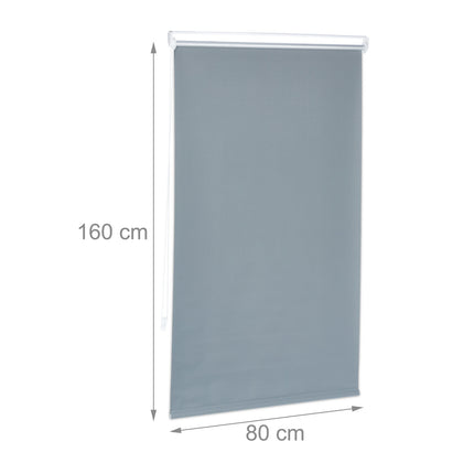 Graues Thermorollo 160 cm lang