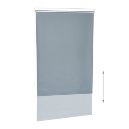 Graues Thermorollo 160 cm lang