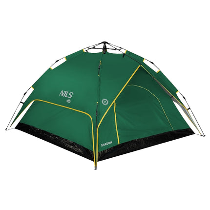 Tente de camping verte, 2 personnes, légère