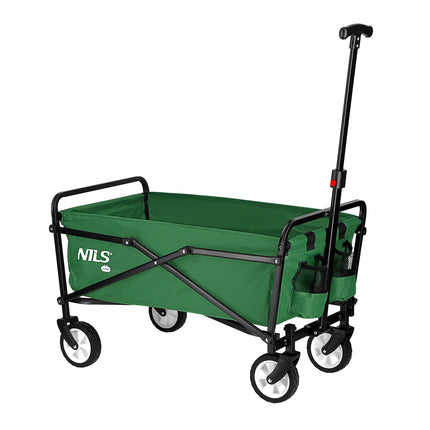 Wagon pliable vert, compact et portable