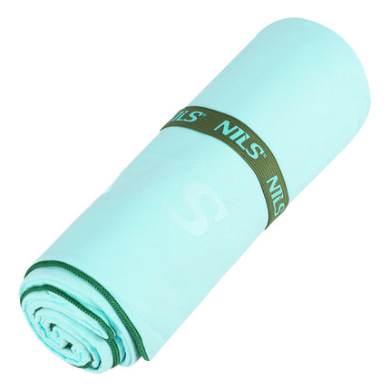 Serviette en microfibre verte 200x90 cm