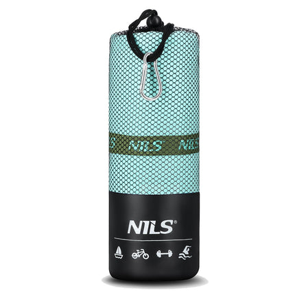 Serviette en microfibre verte 200x90 cm