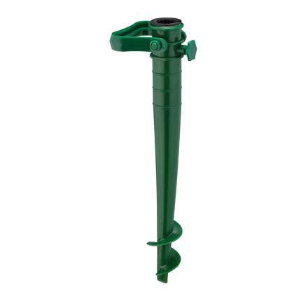 Vis de parasol verte pour sable et terre