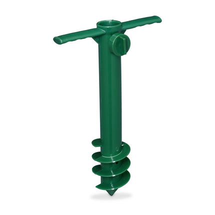 Support à visser pour parasol vert