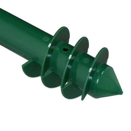 Support à visser pour parasol vert