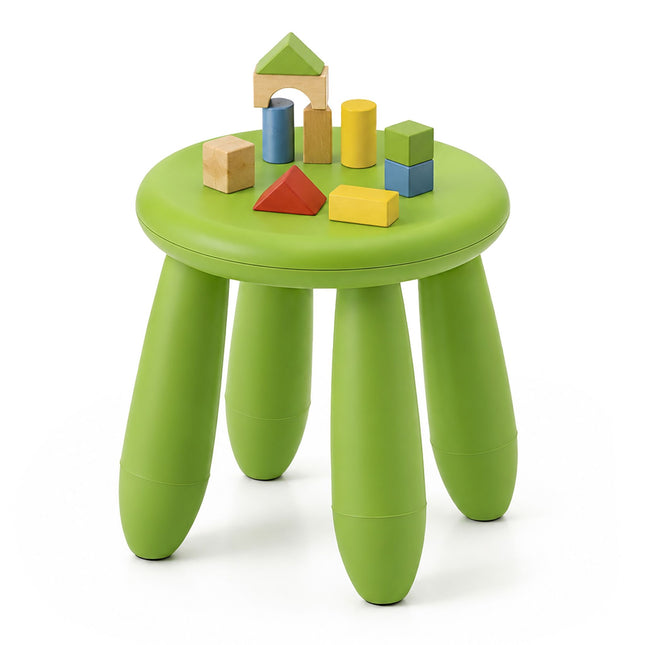 Grüner Tritthocker für Kleinkinder aus Kunststoff – 26 x 28 cm