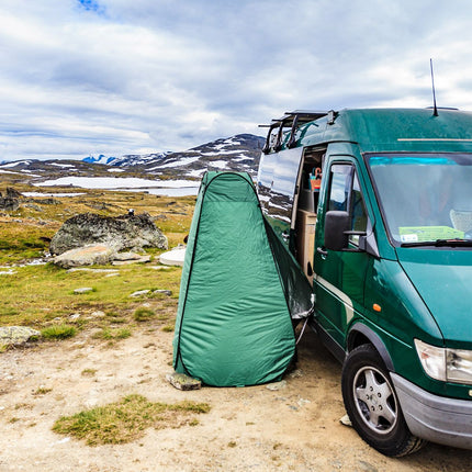 Tente à langer pop-up verte, abri d'intimité portable