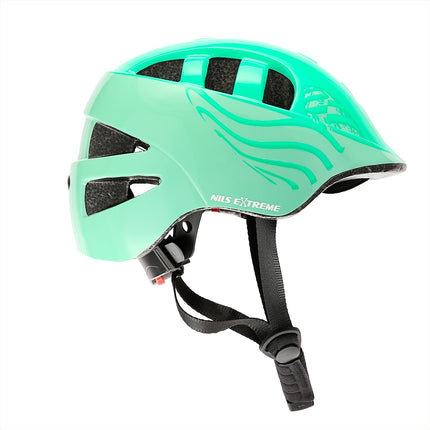 Casque vert XS, taille 48-52 cm