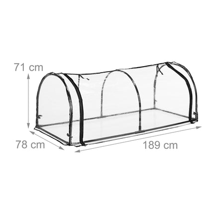Serre tunnel en PVC