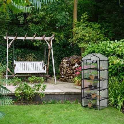 Serre avec 5 étagères pour balcon