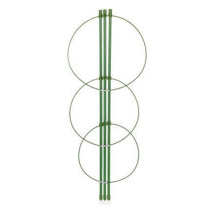 Grüne Pflanzenstützen 45 cm, 4er Set