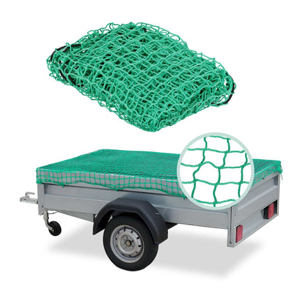 Filet de remorque vert 2,3 x 3,5 m