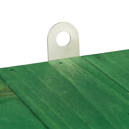 Grüner Fledermauskasten aus Holz